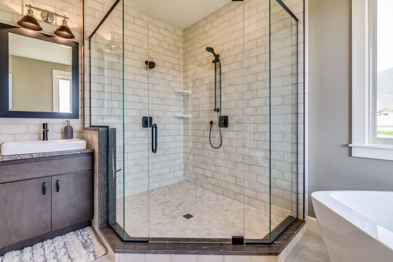 Installed Modern Shower